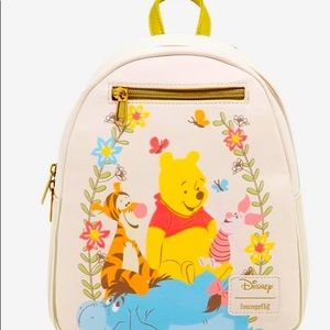 Loungefly Disney Winnie The Pooh Flowers Mini Backpack NWT sealed
